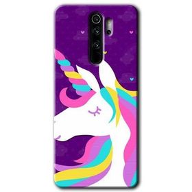 Xiaomi Redmi Note 8 Pro Unicorn Sleep Baskılı Uyumlu Silikon Kılıf