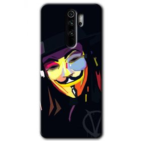 Xiaomi Redmi Note 8 Pro Uyumlu Vendetta Baskılı Silikon Kılıf