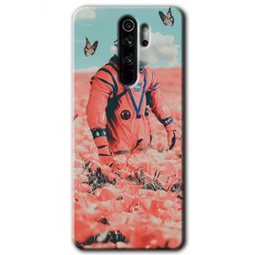 Xiaomi Redmi Note 8 Pro Uzay Bahçesi Baskılı Uyumlu Silikon Kılıf