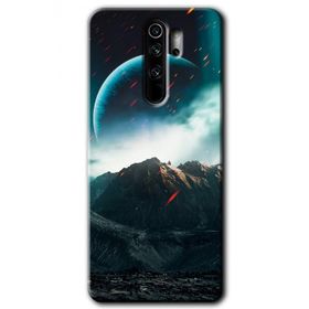 Xiaomi Redmi Note 8 Pro Uzay Gökyüzü Baskılı Uyumlu Silikon Kılıf