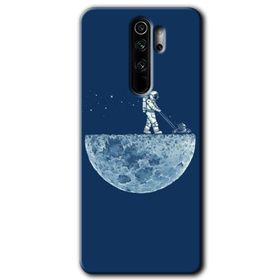 Xiaomi Redmi Note 8 Pro Uzay İşçisi Baskılı Uyumlu Silikon Kılıf