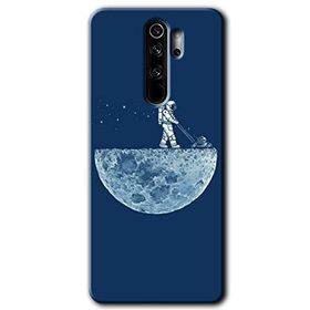 Xiaomi Redmi Note 8 Pro Uzay İşçisi Baskılı Uyumlu Silikon Kılıf
