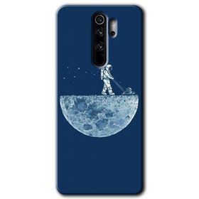 Xiaomi Redmi Note 8 Pro Uzay İşçisi Baskılı Uyumlu Silikon Kılıf