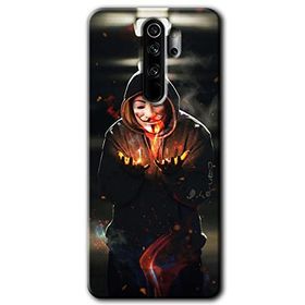 Xiaomi Redmi Note 8 Pro V for Fire Baskılı Uyumlu Silikon Kılıf