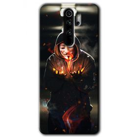 Xiaomi Redmi Note 8 Pro V for Fire Baskılı Uyumlu Silikon Kılıf
