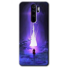 Xiaomi Redmi Note 8 Pro Wanderer Silhouette Baskılı Uyumlu Silikon Kılıf