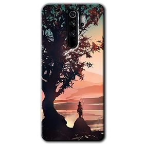 Xiaomi Redmi Note 8 Pro Yalnız Savaşcı Baskılı Uyumlu Silikon Kılıf