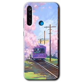 Xiaomi Redmi Note 8 Rails Paint Baskılı Uyumlu Silikon Kılıf