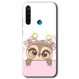 Xiaomi Redmi Note 8 Sevimli Baykuş Baskılı Uyumlu Silikon Kılıf