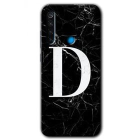 Xiaomi Redmi Note 8 Siyah Mermer Desenli E Harfi Baskılı Uyumlu Silikon Kılıf