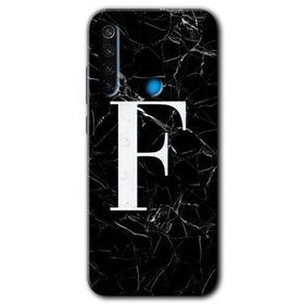 Xiaomi Redmi Note 8 Siyah Mermer Desenli G Harfi Baskılı Uyumlu Silikon Kılıf