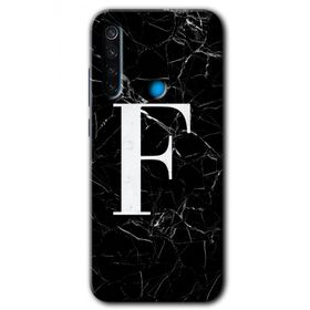 Xiaomi Redmi Note 8 Siyah Mermer Desenli G Harfi Baskılı Uyumlu Silikon Kılıf