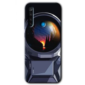 Xiaomi Redmi Note 8 Uyumlu Astronot Baskılı Silikon Kılıf