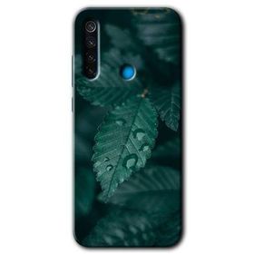Xiaomi Redmi Note 8 Yağmurlu Yaprak Baskılı Uyumlu Silikon Kılıf