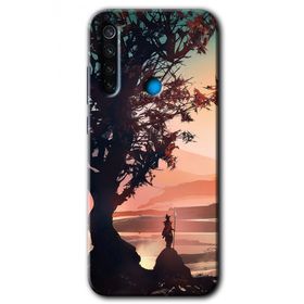 Xiaomi Redmi Note 8 Yalnız Savaşcı Baskılı Uyumlu Silikon Kılıf