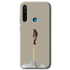 Xiaomi Redmi Note 8 Yarım Mermer Baskılı Uyumlu Silikon Kılıf