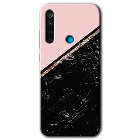 Xiaomi Redmi Note 8 Yarım Mermer Baskılı Uyumlu Silikon Kılıf