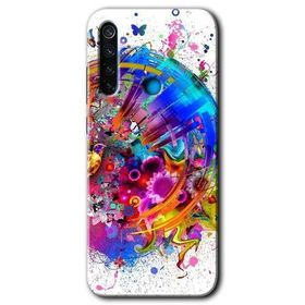 Xiaomi Redmi Note 8T 4K Clock Baskılı Uyumlu Silikon Kılıf