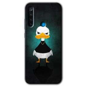 Xiaomi Redmi Note 8T Angry Duck Baskılı Uyumlu Silikon Kılıf