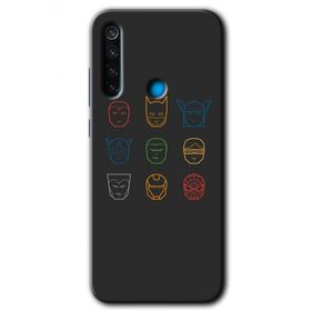 Xiaomi Redmi Note 8T Avengers Team Baskılı Uyumlu Silikon Kılıf