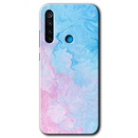 Xiaomi Redmi Note 8T Blue Art Baskılı Uyumlu Silikon Kılıf