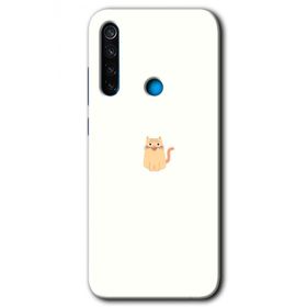 Xiaomi Redmi Note 8T Cat Minimalism Baskılı Uyumlu Silikon Kılıf