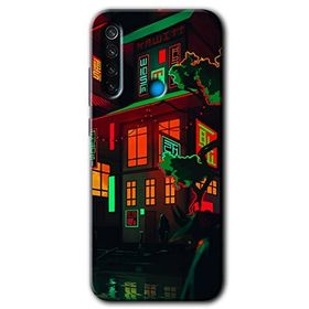 Xiaomi Redmi Note 8T China Street Baskılı Uyumlu Silikon Kılıf