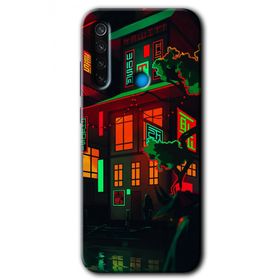 Xiaomi Redmi Note 8T China Street Baskılı Uyumlu Silikon Kılıf