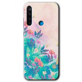 Xiaomi Redmi Note 8T Çizim Yapraklar Baskılı Uyumlu Silikon Kılıf