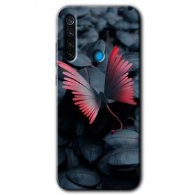 Xiaomi Redmi Note 8T Dark Butterfly Baskılı Uyumlu Silikon Kılıf