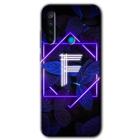 Xiaomi Redmi Note 8T Dark Neon Yaprak G Harfi Baskılı Uyumlu Silikon Kılıf