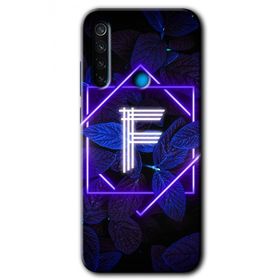 Xiaomi Redmi Note 8T Dark Neon Yaprak G Harfi Baskılı Uyumlu Silikon Kılıf
