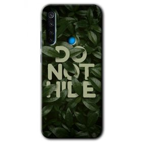 Xiaomi Redmi Note 8T Do Not Hide Baskılı Uyumlu Silikon Kılıf