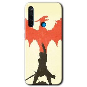 Xiaomi Redmi Note 8T Dragon Hunter 1 Baskılı Uyumlu Silikon Kılıf