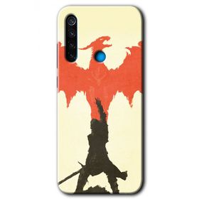 Xiaomi Redmi Note 8T Dragon Hunter 1 Baskılı Uyumlu Silikon Kılıf