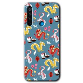 Xiaomi Redmi Note 8T Funky Dragon Baskılı Uyumlu Silikon Kılıf