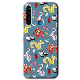 Xiaomi Redmi Note 8T Funky Dragon Baskılı Uyumlu Silikon Kılıf
