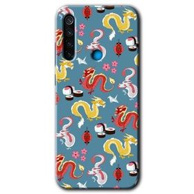 Xiaomi Redmi Note 8T Funky Dragon Baskılı Uyumlu Silikon Kılıf