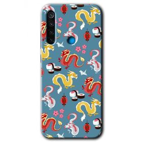Xiaomi Redmi Note 8T Funky Dragon Baskılı Uyumlu Silikon Kılıf