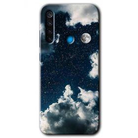 Xiaomi Redmi Note 8T Gece Gökyüzü Baskılı Uyumlu Silikon Kılıf