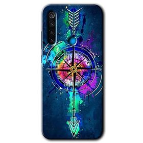 Xiaomi Redmi Note 8T Gizemli Pusula Baskılı Uyumlu Silikon Kılıf