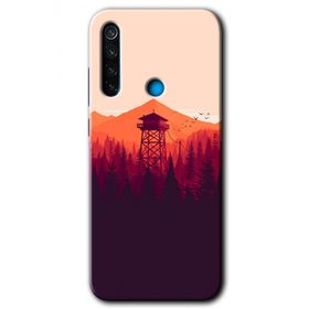 Xiaomi Redmi Note 8T Gözlem Kulesi Baskılı Uyumlu Silikon Kılıf