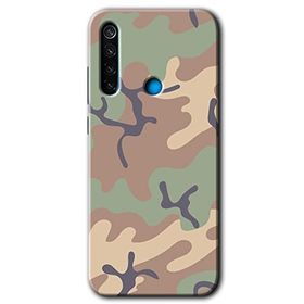 Xiaomi Redmi Note 8T Kamuflaj 29 Baskılı Uyumlu Silikon Kılıf