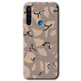 Xiaomi Redmi Note 8T Kamuflaj 6 Baskılı Uyumlu Silikon Kılıf