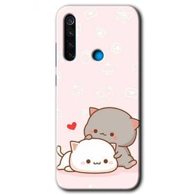 Xiaomi Redmi Note 8T Kedi Aşkı Baskılı Uyumlu Silikon Kılıf