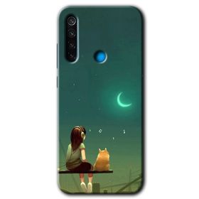 Xiaomi Redmi Note 8T Kedili Kız Baskılı Uyumlu Silikon Kılıf