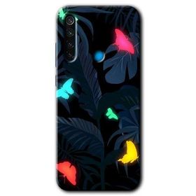 Xiaomi Redmi Note 8T Lighter Butterfly Baskılı Uyumlu Silikon Kılıf