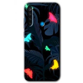 Xiaomi Redmi Note 8T Lighter Butterfly Baskılı Uyumlu Silikon Kılıf
