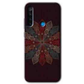 Xiaomi Redmi Note 8T Mandala Flower Wal Baskılı Uyumlu Silikon Kılıf