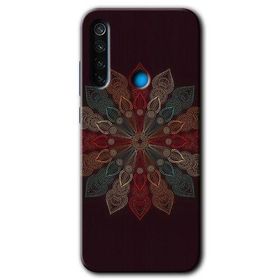 Xiaomi Redmi Note 8T Mandala Flower Wal Baskılı Uyumlu Silikon Kılıf